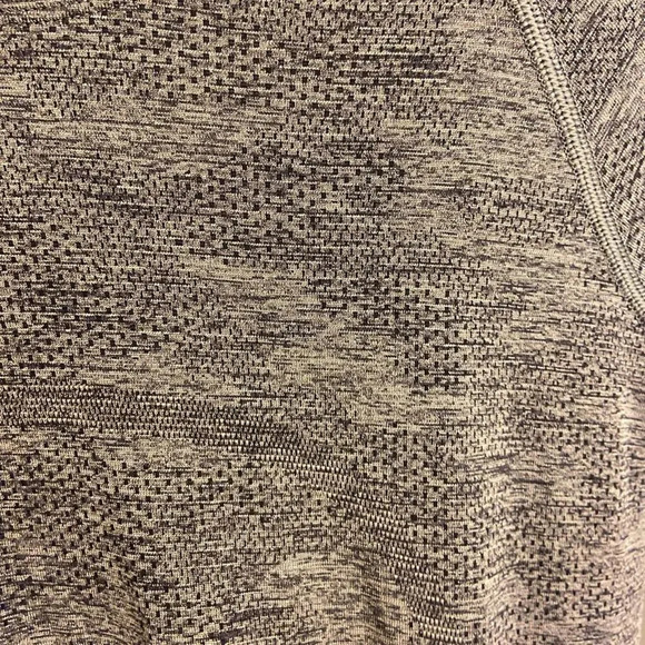 Lululemon Long Sleeve Swiftly Tech Variegated Mesh Camo Black and Gray Size 6 - Picture 4 of 6